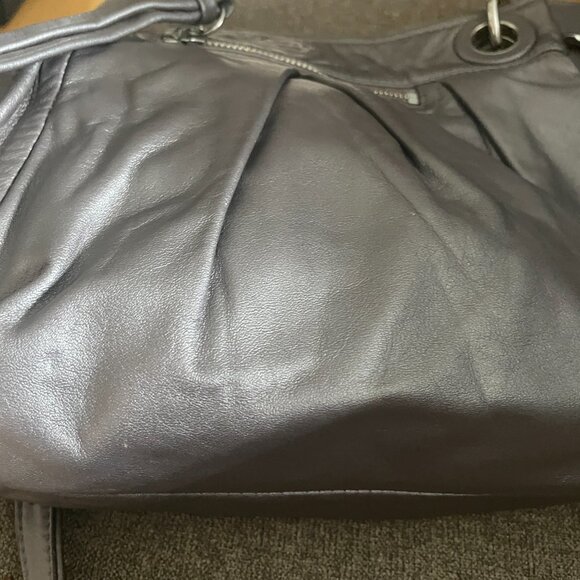 COACH Parker Leather Medium Shoulder Bag F13416 - Picture 4 of 7